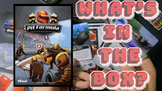 Unboxing - Pit Formula [KICKSTARTER] [MECHANIC PLEDGE]