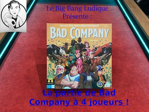 Bad Company le JDP de Matagot - La partie en famille :) #jds #j2s #jdp #jeudeplateau #jeudesociete