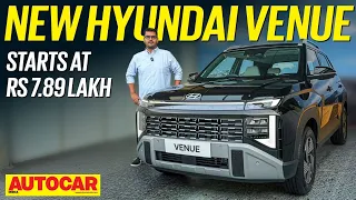 2025 Hyundai Venue - More tech, more space | First Look | Autocar India