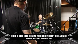 Metallica: Rock & Roll Hall of Fame 25th Anniversary Rehearsals (New York, NY - October 30, 2009)