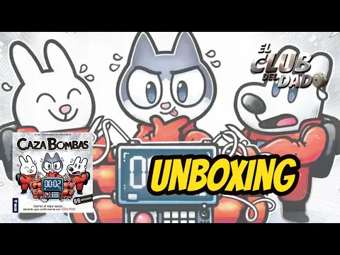 Caza Bombas - Unboxing - Juego de mesa
