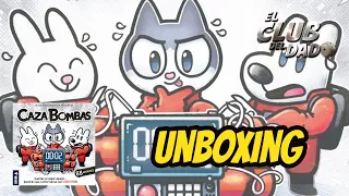 Caza Bombas - Unboxing - Juego de mesa