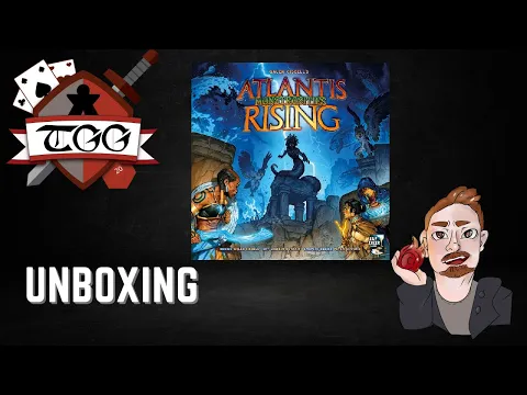 Atlantis Rising: Monstrosities Board Game Unboxing