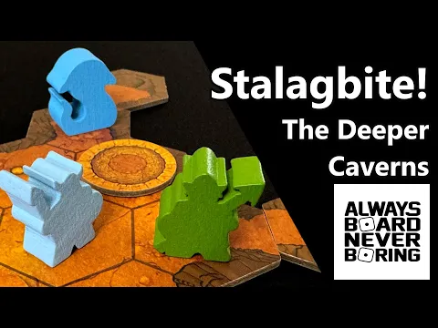 Stalagbite! The Deeper Caverns | ABNB's Game of 2024 Gets A New Expansion on Kickstarter | Sponsored