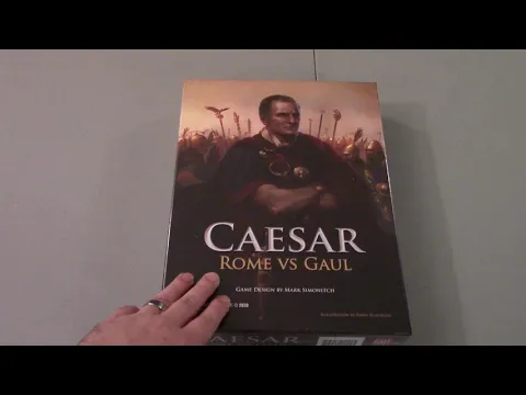 Caesar: Rome vs. Gaul - Unboxing