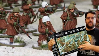 Unboxing plastic Winter US Army Infantry for Bolt Action (with sprue content focus!)