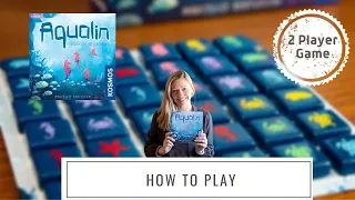 Aqualin | How to Play | Table Top Board Game | 2 Player Game | Family Board Game