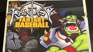 Fantasy Fantasy Baseball - Unboxing at start of New Season
