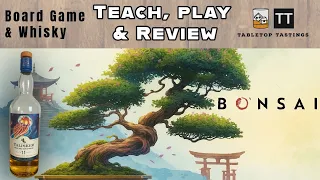 Talisker Single Malt Scotch 11 yr and Bonsai
