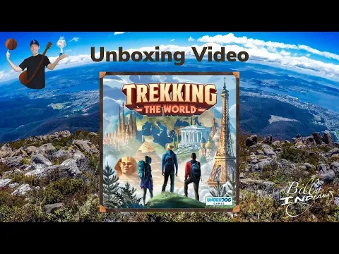Trekking the World Board Game Unboxing