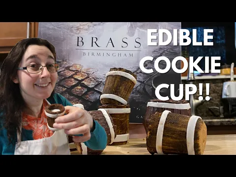 Barrel Shot Glass Cookies from Brass: Birmingham!