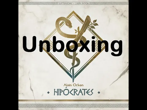Hipócrates - Unboxing - El club del dado