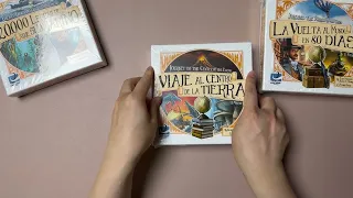 Journey to the Center of the Earth – Board Game Unboxing, Sleeving & Organization