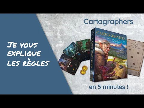 Je vous explique les règles de CARTOGRAPHERS en moins de 5 minutes!
