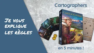 Je vous explique les règles de CARTOGRAPHERS en moins de 5 minutes!