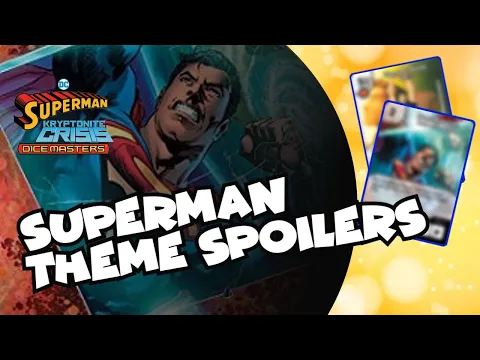 Kryptonite Crisis Spoilers | Superman Comic Book Themed Cards