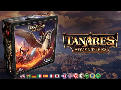Tanares Adventures +New Arena the Contest (New backers): Core Box + Bundle Unboxing