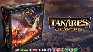 Tanares Adventures +New Arena the Contest (New backers): Core Box + Bundle Unboxing