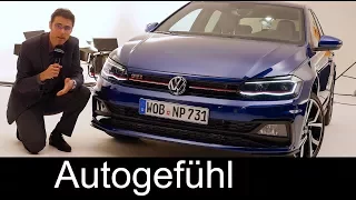 VW Polo GTI Mk6 REVIEW Exterior/Interior/Facts - all-new Volkswagen Polo 2018 - Autogefühl