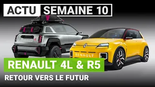Renault 4L et R5 électrique : sortie, prix, caractéristiques… Où en est-on ?