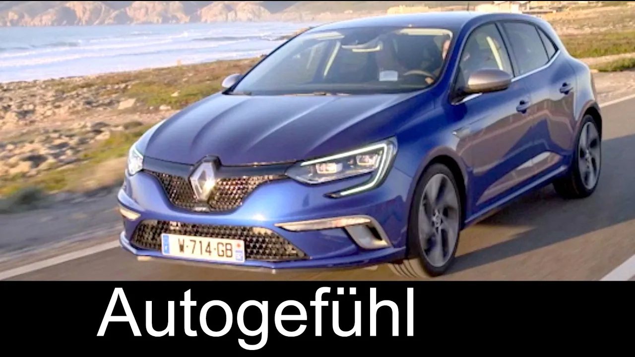 All-new Renault Megane GT Preview Exterior/Interior/development feature neu nouvelle 2016