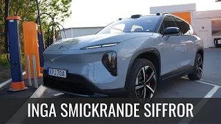 Nio EL7 100 kWh - Räckviddstest på motorväg... | Elbilsmagasinet