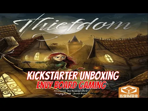 Thiefdom Kickstarter Unboxing