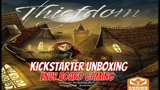 Thiefdom Kickstarter Unboxing