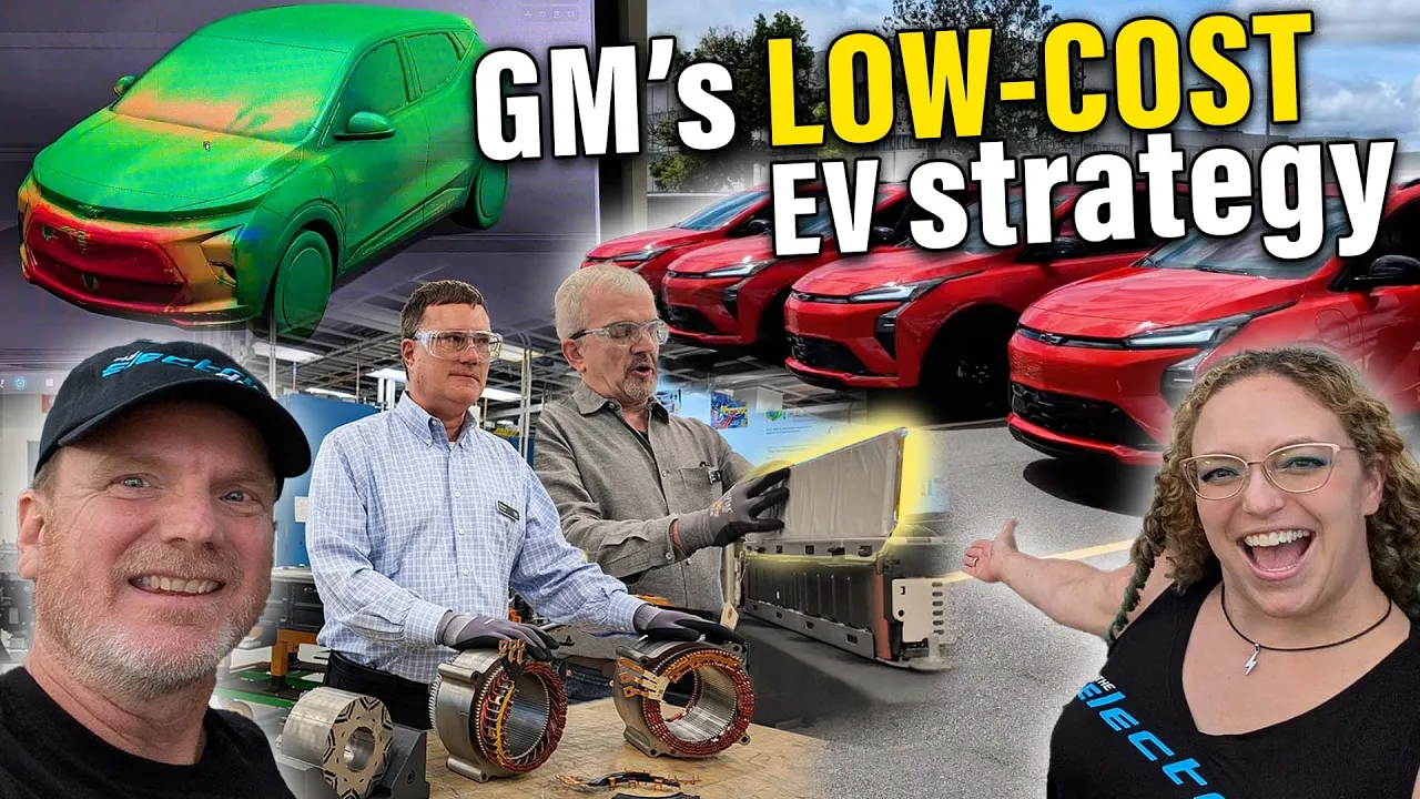 We visited GM's HQ to learn about their affordable EV strategy