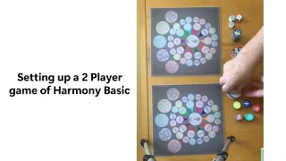 Harmomny Basic Game 2 player set up