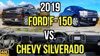 BEST AMERICAN TRUCK -- 2019 Chevy Silverado vs. 2019 Ford F-150: Comparison