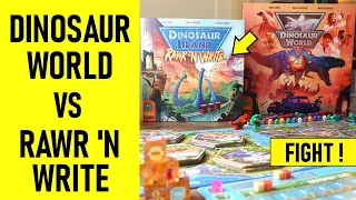 Dinosaur World VS Dinosaur Island Rawr N Write