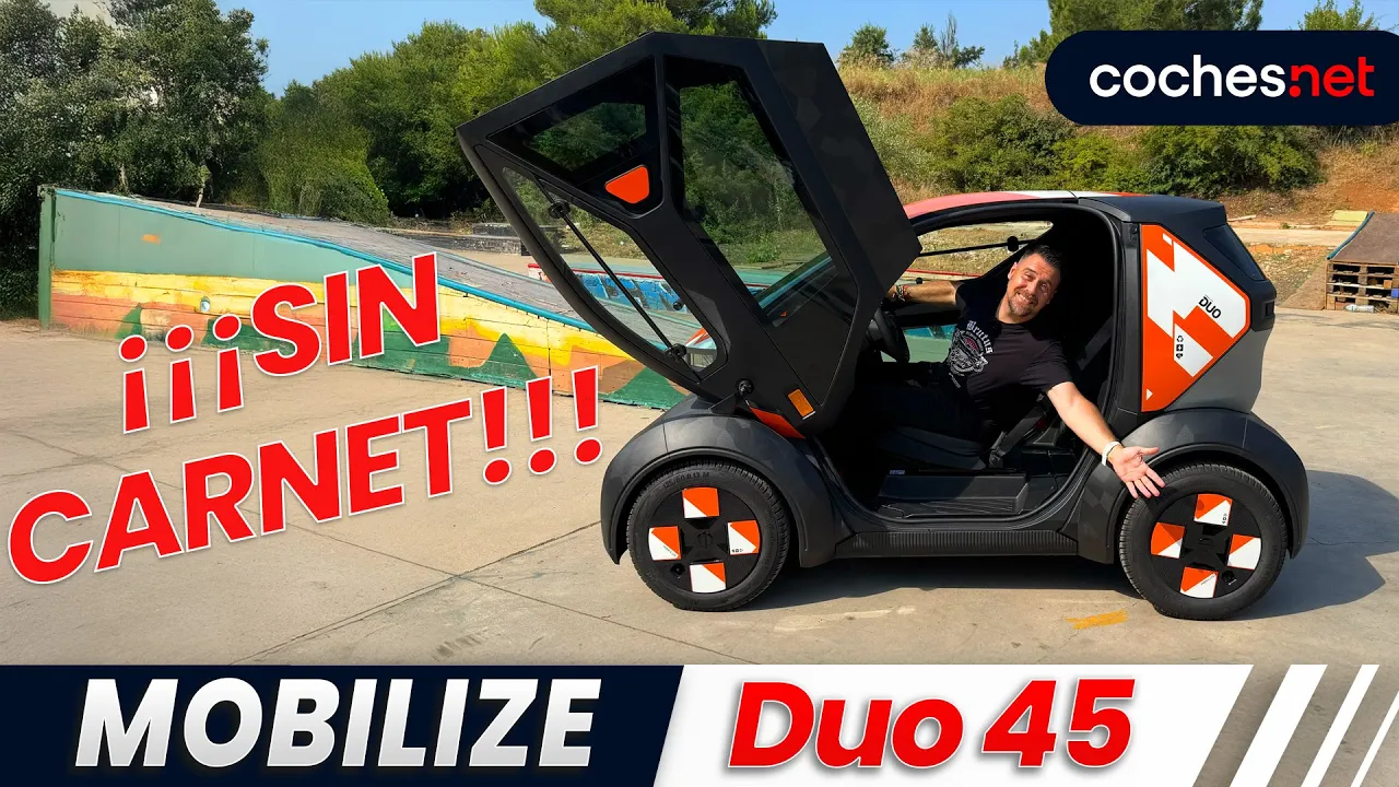 Coche ¡SIN CARNET! Mobilize Duo 45 Neo | Prueba / Test / Review en español | coches.net