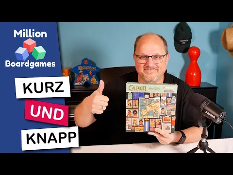 Caper Europe Kurz und Knapp - Brettspiel Vorstellung und Regeln