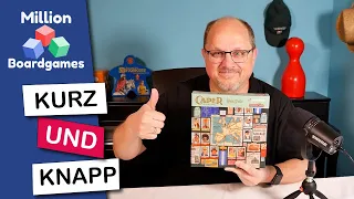 Caper Europe Kurz und Knapp - Brettspiel Vorstellung und Regeln