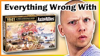 Axis & Allies 1941 is a Perfectly Balanced Board Game & Does Not Have 6 Mistakes