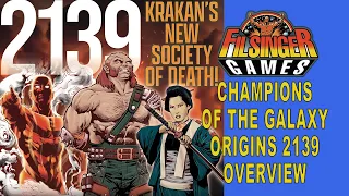 Origins 2139 Overview Champions of the Galaxy Filsinger Games | Tabletop Wrestling Game