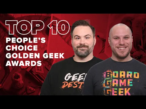 BGG People's Choice Golden Geek Winners