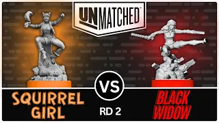 Squirrel Girl vs Black Widow! (Unmatched Tournament - Round 2)
