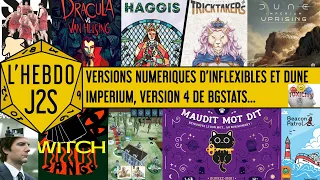 L'Hebdo #J2S du 11/08/2023 - Dune Uprising, BG Stats 4.0, toxicité dans le milieu jeu de société...