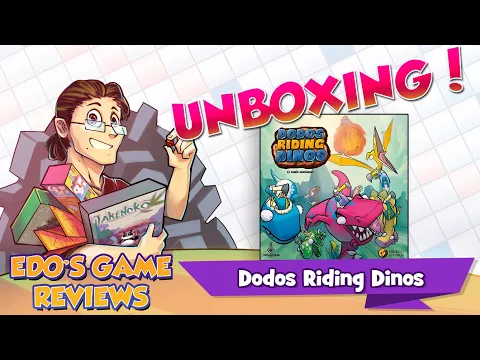 Edo's Dodos Riding Dinos Unboxing