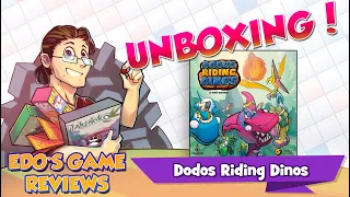 Edo's Dodos Riding Dinos Unboxing