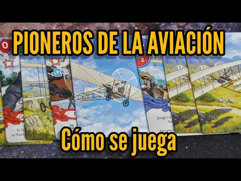 PIONEROS DE LA AVIACIÓN - Cómo se juega - Juego de mesa deckbuilding - Maldito Games