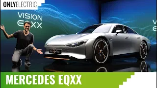 Mercedes EQXX REVEAL - The next Mercedes EV with 1000 km / 600 miles Range !