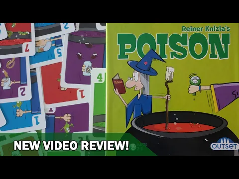 Reiner Knizia's POISON- Critic's Corner board game review!