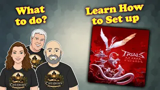 How to Set Up Trials of MAYA | Prototype Preview + Gamefound Sept. 8!