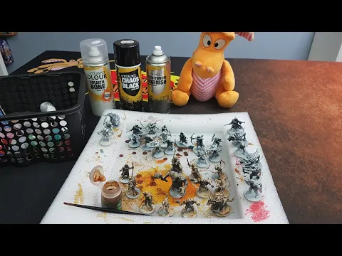Easy way to paint Lord of the Rings: Journeys in Middle Earth (and other board game miniatures)