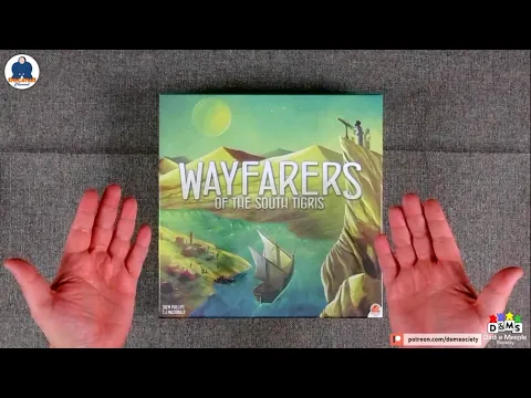 UNBOXING WAYFARERS OF THE SOUTH TIGRIS - Board Game - #indabox