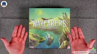 UNBOXING WAYFARERS OF THE SOUTH TIGRIS - Board Game - #indabox