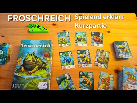 Kurzpartie FROSCHREICH // #brettspielvibes